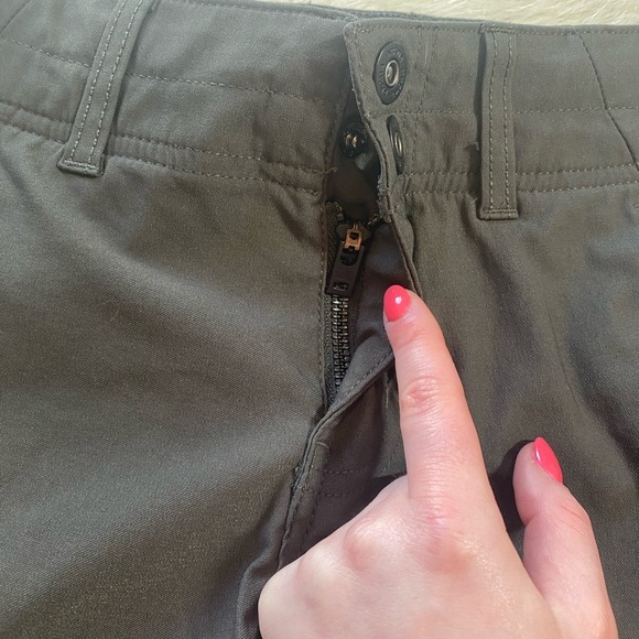 Prana Alana Shorts in a dark iron or grey color - Picture 10 of 10